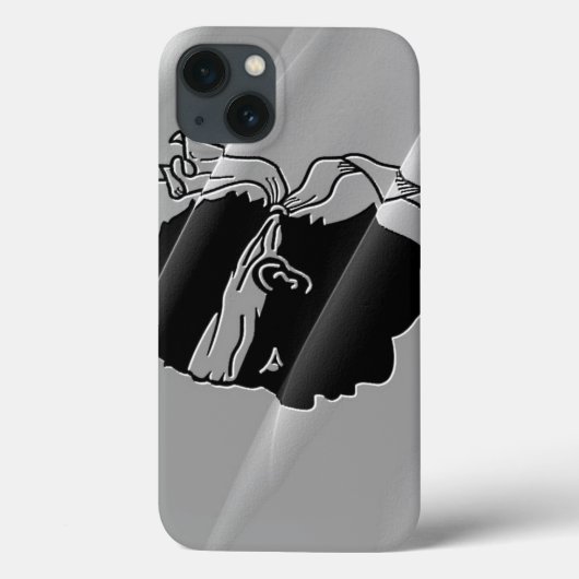 Korsika-Wing-Fahne - Case-Mate iPhone Hülle (Rückseite)