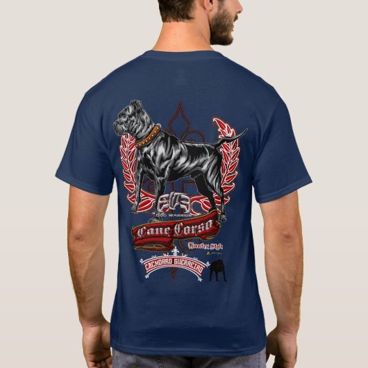 KORSISCHE Elite CANE STANCE T-Shirt (Rückseite)