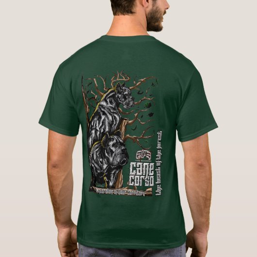 KORSISCHE Elite CANE TREE T-Shirt (Rückseite)