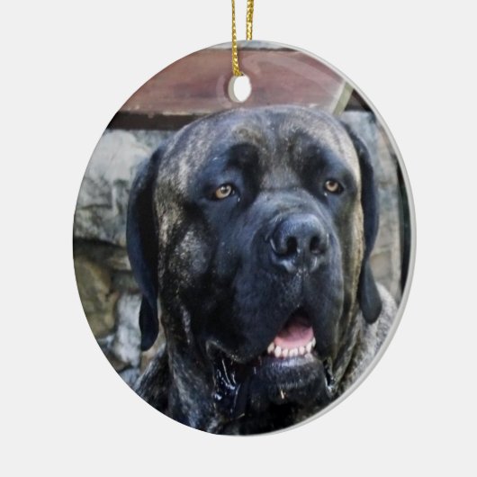 Korsograu Keramik Ornament (Links)