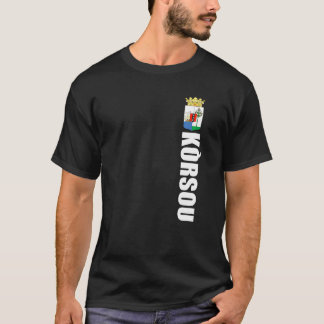 Korsou Soccer Cuacaoan Futbol T-Shirt Land Curac