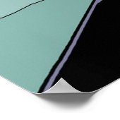 Korto Maltese in einem Pullover Poster (Ecke)