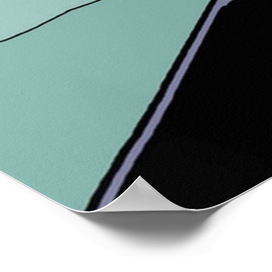 Korto Maltese in einem Pullover Poster (Ecke)