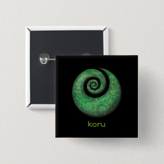Koru Button (Vorne & Hinten)
