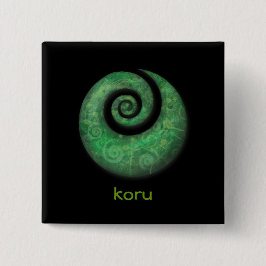 Koru Button (Vorderseite)