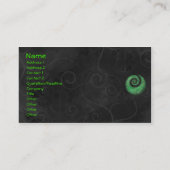 Koru Fotografie Visitenkarte (Rückseite)