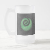 Koru-Geschäft Mattglas Bierglas (Links)