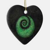 Koru Keramikornament (Rechts)