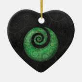 Koru Keramikornament (Vorne)