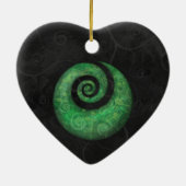 Koru Keramikornament (Hinten)
