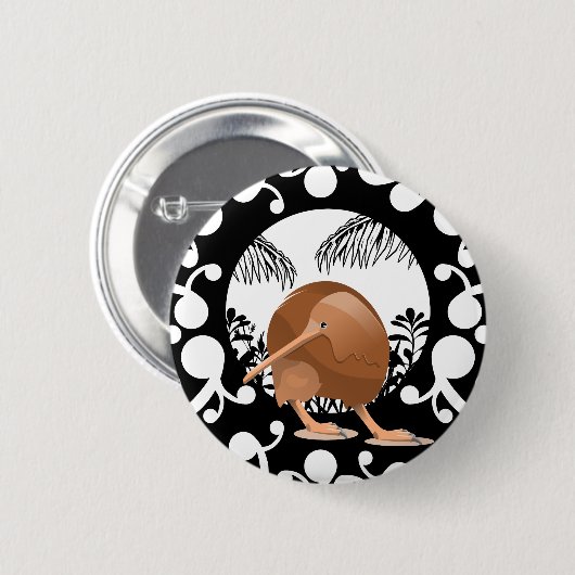 Koru Kiwi Button (Vorne & Hinten)