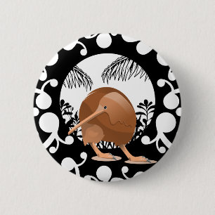 Koru Kiwi Button