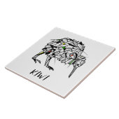 Koru Kiwi Fliese (Seite)