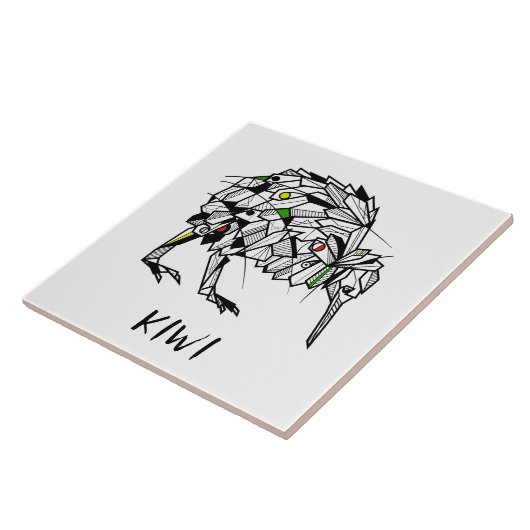 Koru Kiwi Fliese (Seite)