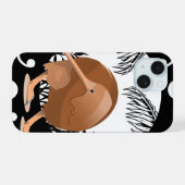 Koru Kiwi iPhone 15 Hülle (Rückseite (Horizontal))