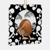 Koru Kiwi Keramikornament (Rechts)
