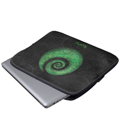koru laptopschutzhülle (Vorne Knopf)