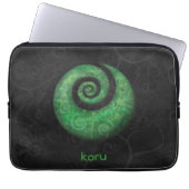 koru laptopschutzhülle (Vorderseite)