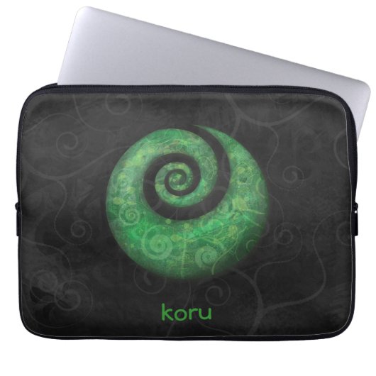koru laptopschutzhülle (Vorderseite)