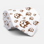 Koru " Little Brawn Kiwi " Krawatte (Gerollt)