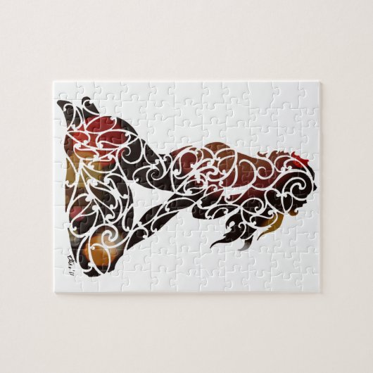 Koru Mädchen Puzzle (Horizontal)