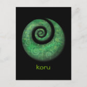Koru Postkarte (Vorderseite)