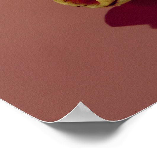 Korvack-Pfeife mit geschnitzten Polarbären Poster (Ecke)