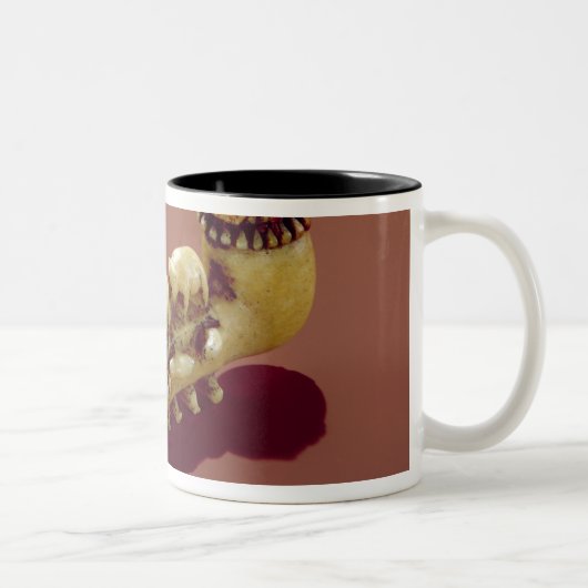 Korvack Rohr mit geschnitzten Eisbären Zweifarbige Tasse (Rechts)