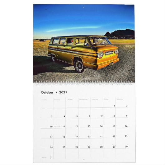 Korvationskalender Kalender (Okt 2027)
