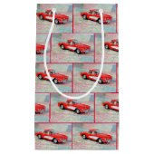 Korvette 1957 auf der Straßenkarte Kleine Geschenktüte (Vorderseite)