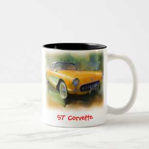 Korvette 1957 zweifarbige tasse