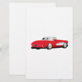 Korvette 1959 briefpapier (Vorne/Hinten)