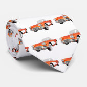 Korvette 1961 C1: Orange Ende: Krawatte (Gerollt)