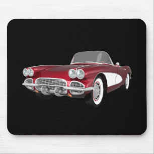 Korvette 1961 C1: Süßigkeit Apple beenden: Mousepad