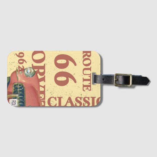 Korvette 1962 gepäckanhänger (Vorderseite (Horizontal))