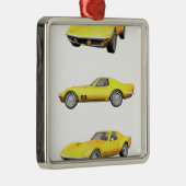 Korvette 1970: Gelbes Ende: Ornament Aus Metall (Rechts)