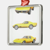 Korvette 1970: Gelbes Ende: Ornament Aus Metall (Links)