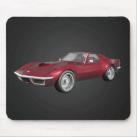Korvette 1970: Süßigkeit Apple beenden: Mousepad