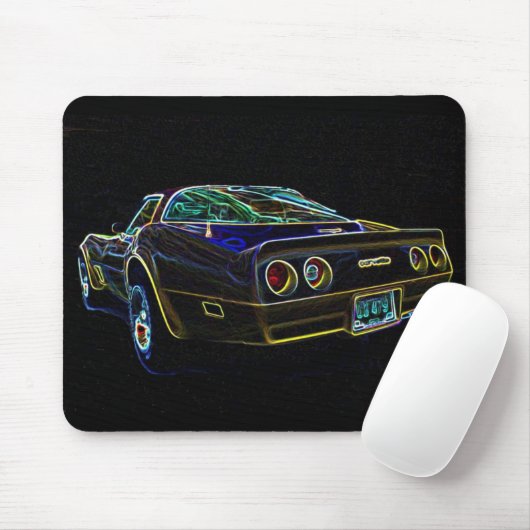 Korvette 1980 mousepad (Mit Mouse)