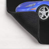 Korvette 2008: Sport-Auto: Blaues Ende: Mousepad (Ecke)