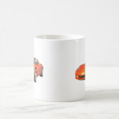 Korvette 2008: Sport-Auto: Orange Ende: Kaffeetasse (Mittel)