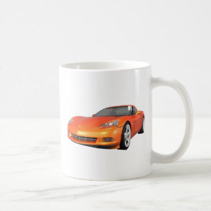 Korvette 2008: Sport-Auto: Orange Ende: Kaffeetasse