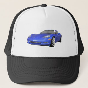 Korvette 2008: Sportwagen: Blauer Finish: Truckerkappe
