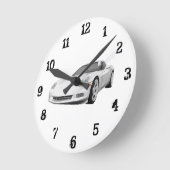 Korvette 2008: Wall-Uhr Runde Wanduhr (Winkel)