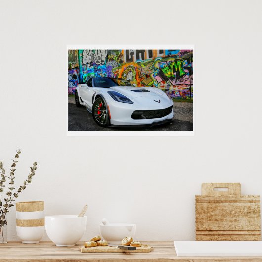 Korvette 2015 Z06 Poster (Küche)