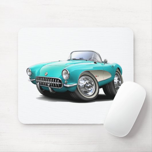 Korvette-Aqua-Auto 1956-57 Mousepad (Mit Mouse)