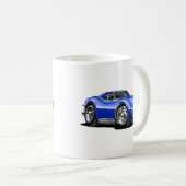 Korvette-Blau-Auto 1968-72 Kaffeetasse (VorderseiteRechts)