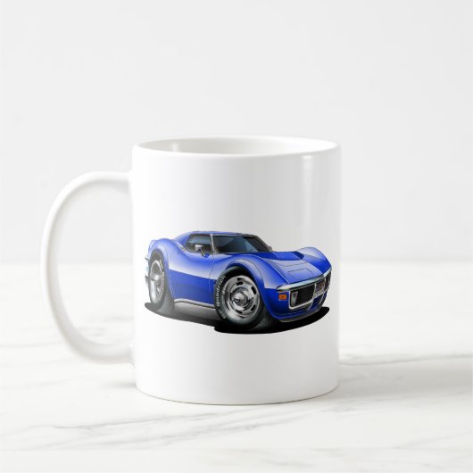 Korvette-Blau-Auto 1968-72 Kaffeetasse (Links)