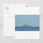 Korvette Braunschweig Postkarte (Vorne/Hinten)