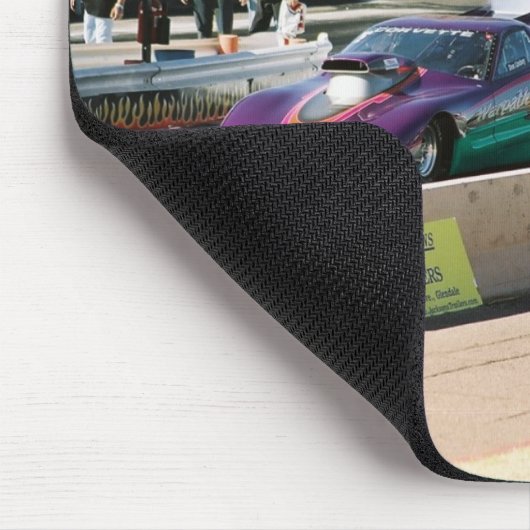 Korvette brennen Mousepad aus (Ecke)